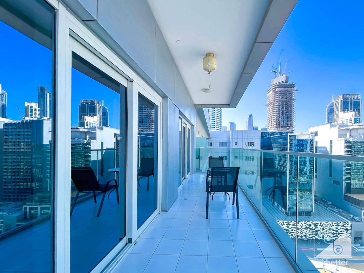 Luxury Stay At Damac Majestine With Balcony & Views Dubaj Zewnętrze zdjęcie