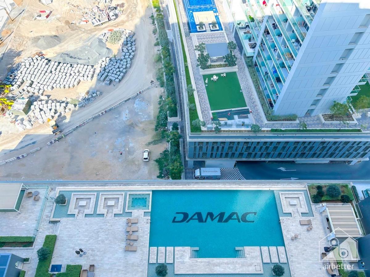 Luxury Stay At Damac Majestine With Balcony & Views Dubaj Zewnętrze zdjęcie
